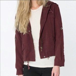 Brandy Melville Hailey Hooded Summer Jacket NWOT